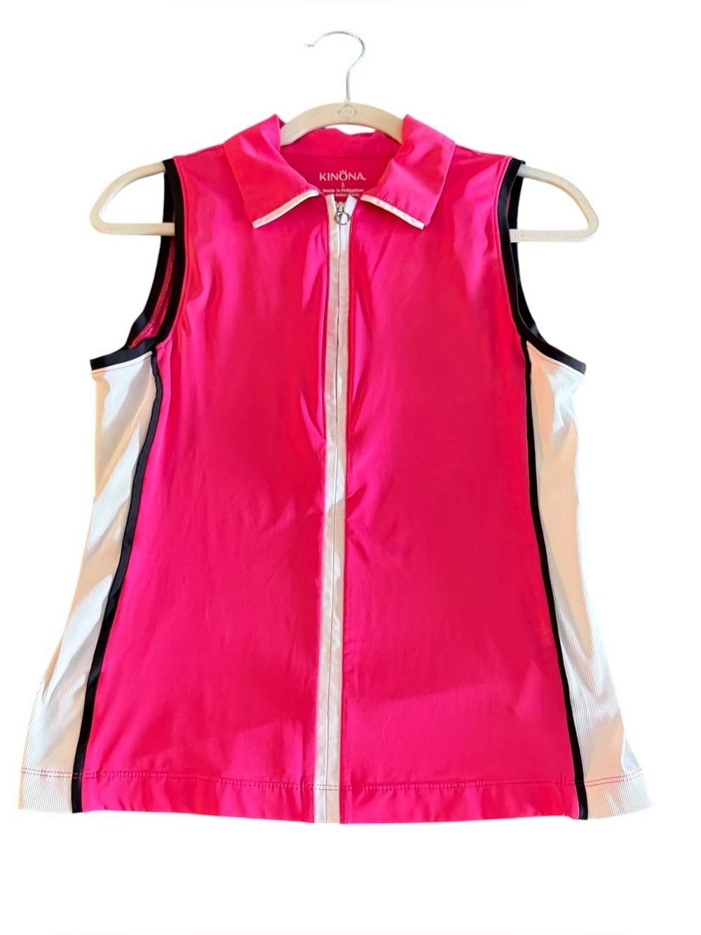 Kinona Pink Swing Away Top Size Small